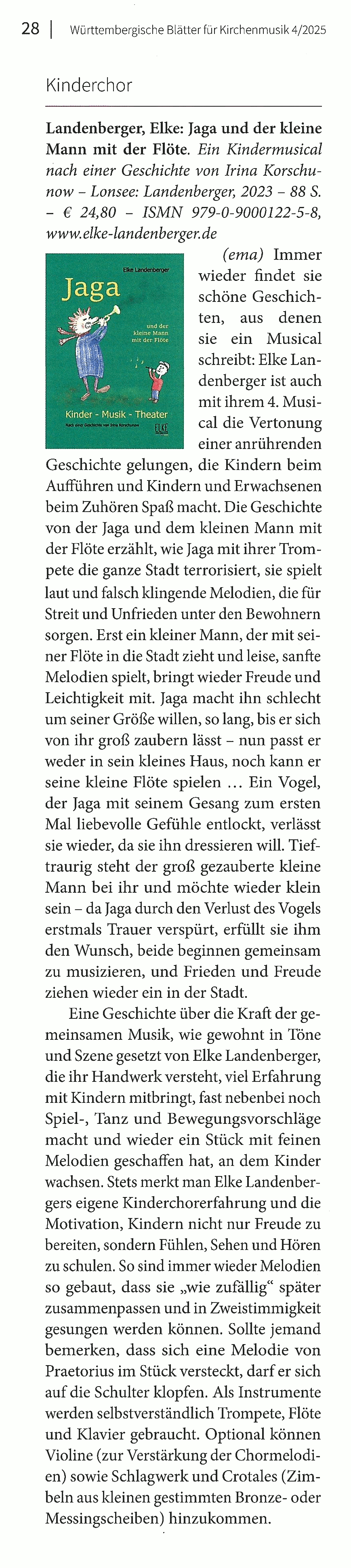 Scan der Rezension